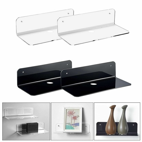 2pcs floating wall shelves - wall,