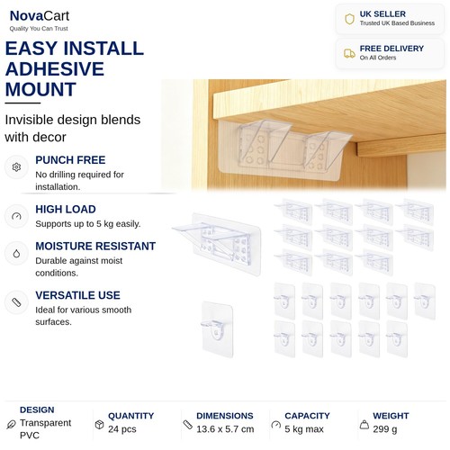 Shelf brackets 24 - -,