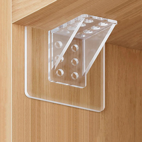 Adhesive shelf support - shelf,