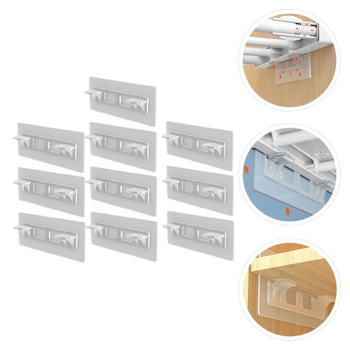 Pcs adhesive shelf support - adhesive,