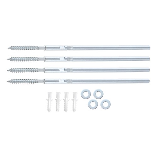 Pcs floating shelf brackets - 4,