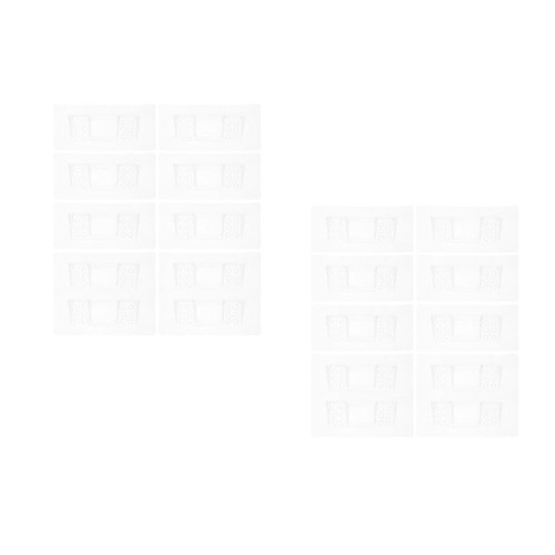 Transparent plastic shelf - transparent,