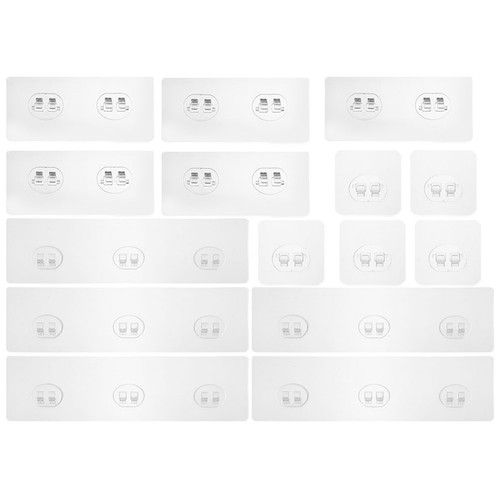 Pcs cabinet shelf brackets - 15,