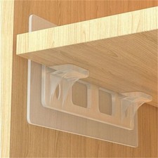 6Pcs Self Adhesive Shelf Rack