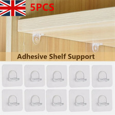 5Pcs Self Adhesive Shelf