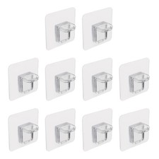 10pcs Plastic Shelf Clips