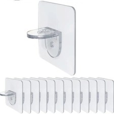 10x Shelf Support Plastic Self