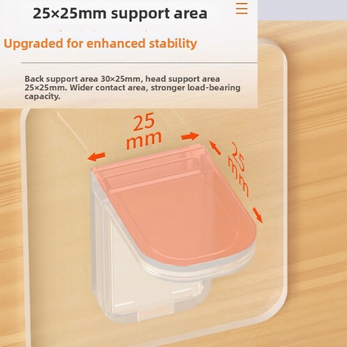 Self adhesive shelf - shelf, brackets